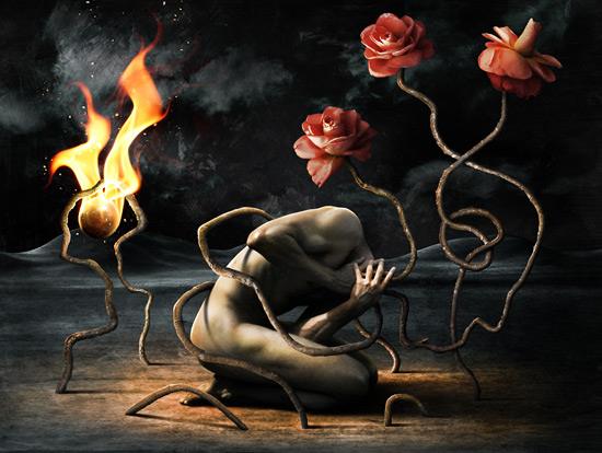 Roses, fire and transformation